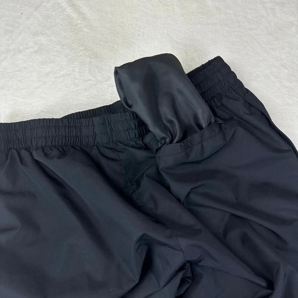 Tek‎ Gear Track Pants Mens Large Regular L Black Athletic Windbreaker